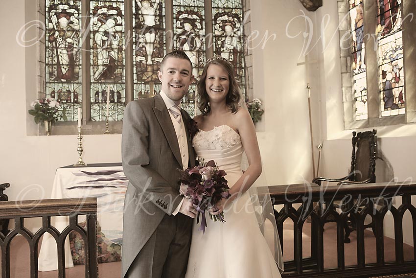 TIME FOR A QUICK PORTRAIT INSIDE THE CHURCH.