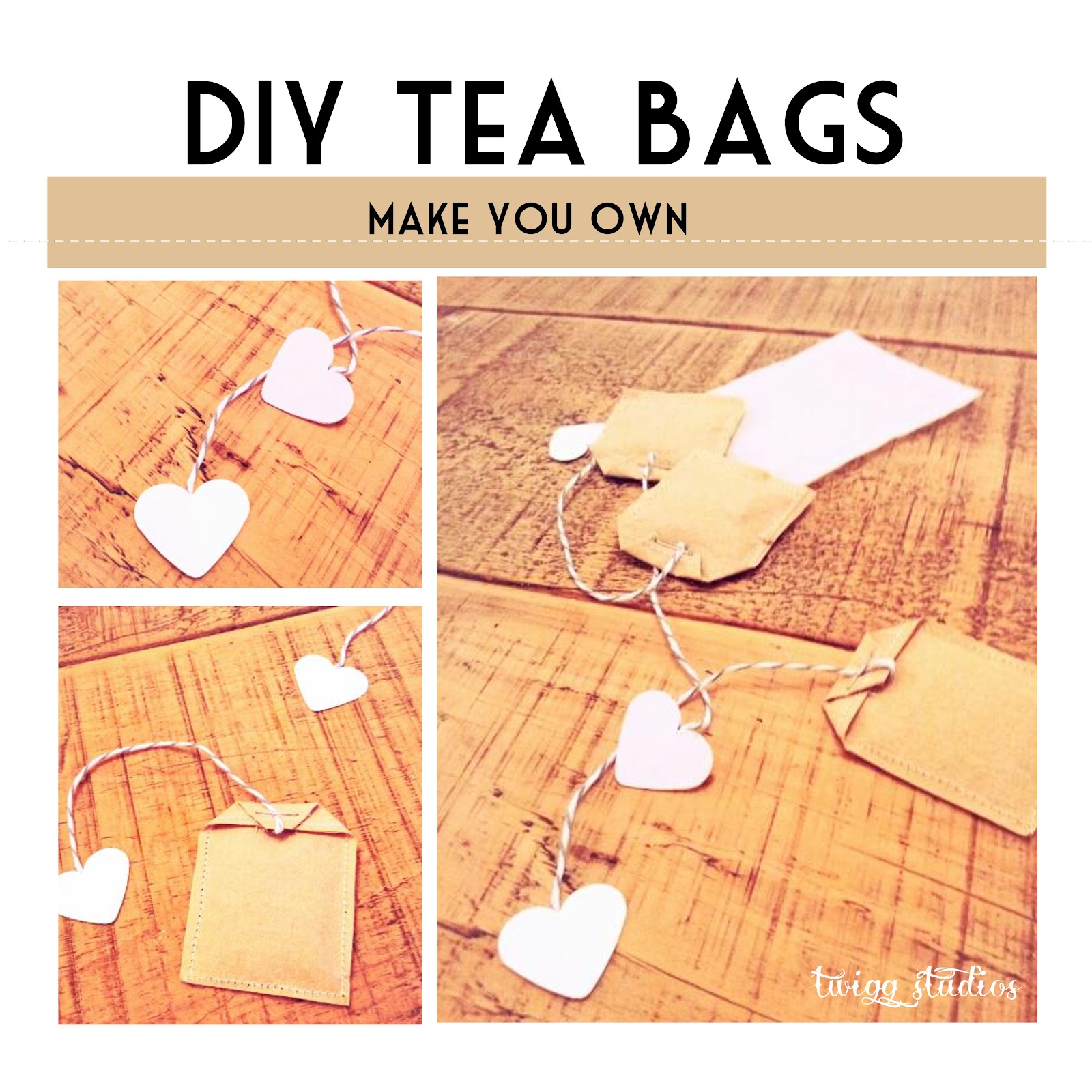 diy cute tea bags