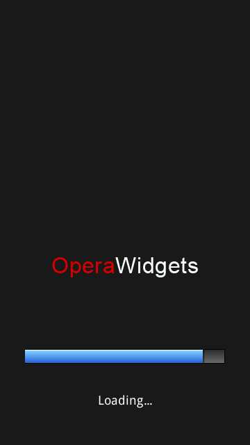 Opera Widgets