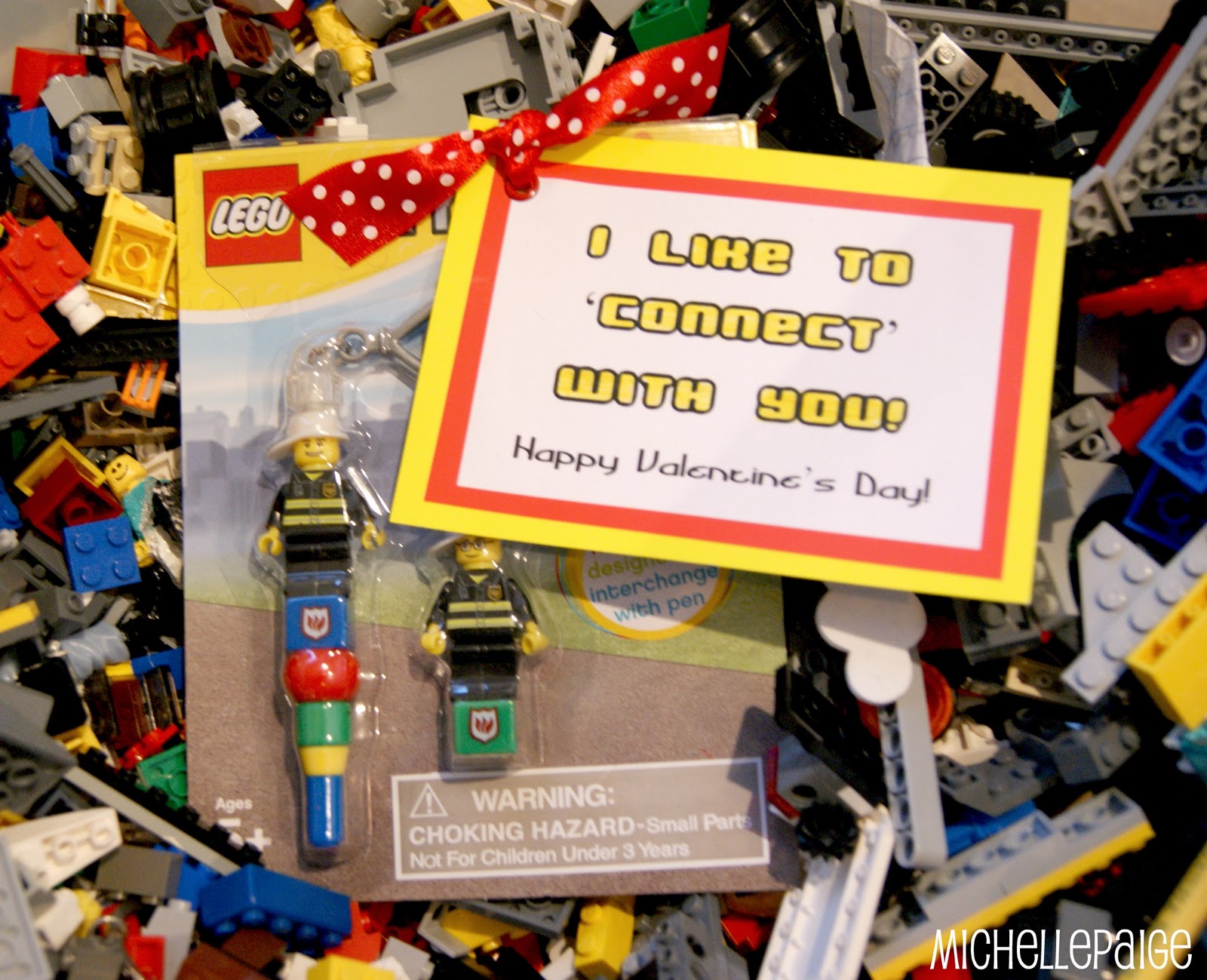 michelle paige blogs LEGO Valentines