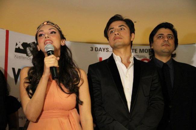 Aditi Rao1 - Ali Zafar, Aditi Rao, Sonali, Goldie, Shristi @ LPNY premiere in Dubai