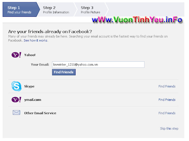 cách lập nick facebook cách lập nick facebook