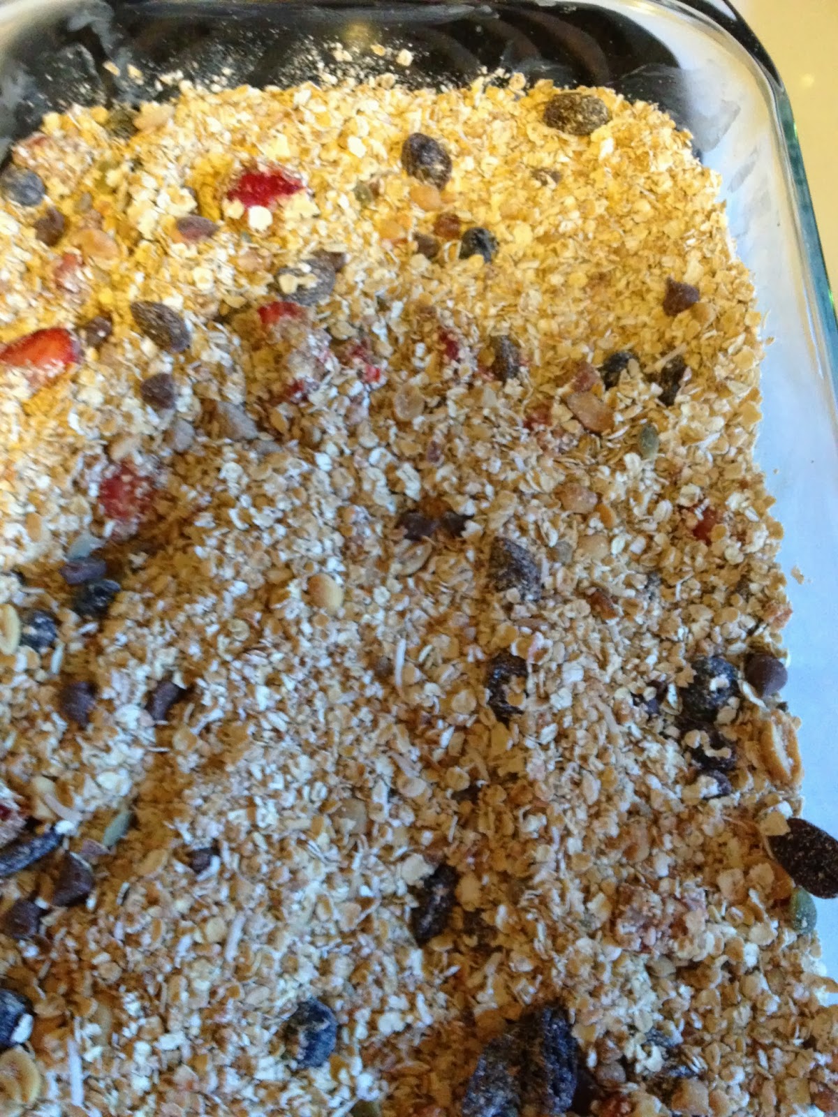 One Step at a Time Fruit and Nut Oatmeal Crisp