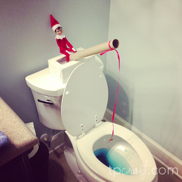 Elf on the Shelf {Day 4} title=