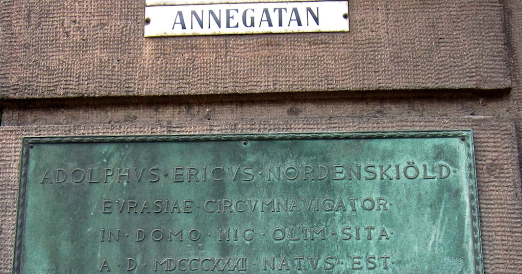 Hän asui täällä Adolf Erik Nordenskiöld