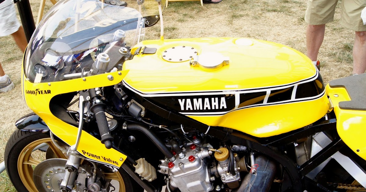 post card Yamaha YZR500 OW48R Bikers' Classics Spa 2005 #1 Kenny Roberts Sr 