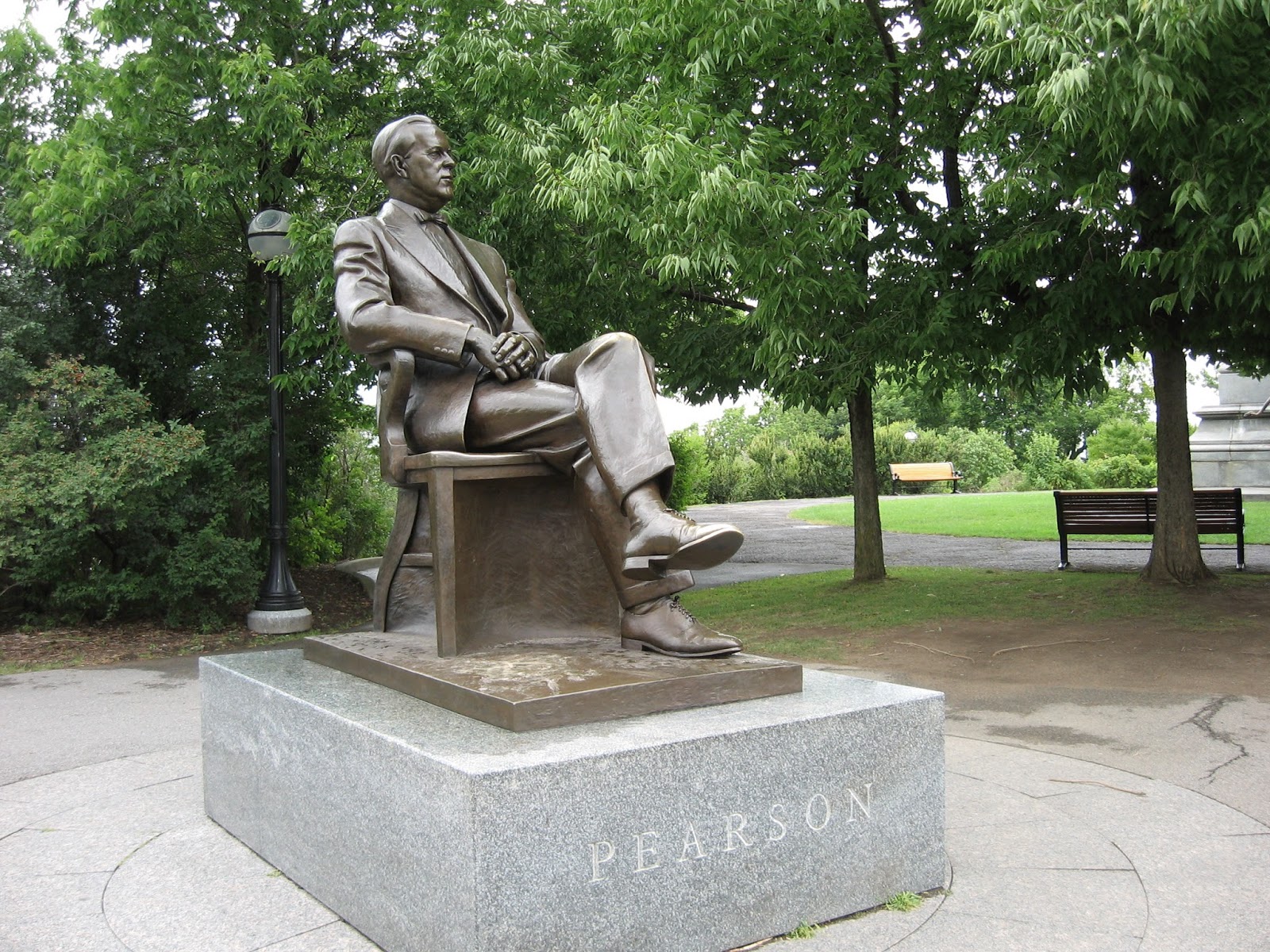 Memorials in Ottawa Lester Pearson Memorial