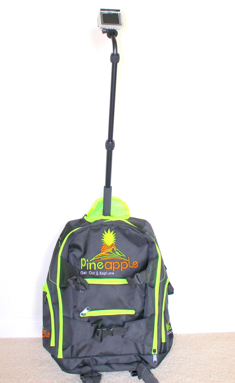 Life's Perception & Inspiration Traveling Backpack with Aluminum