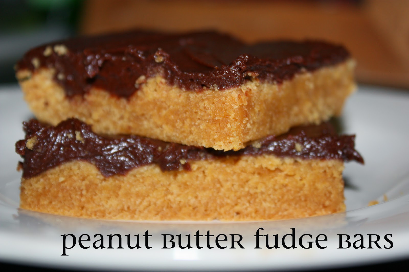 Peanut Butter Fudge Bars Mostly Homemade Mom