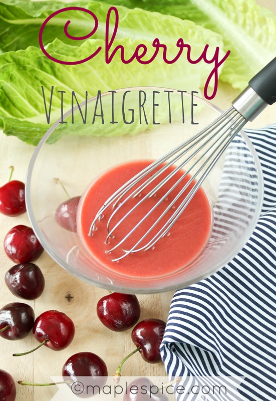 maple•spice Cherry Vinaigrette