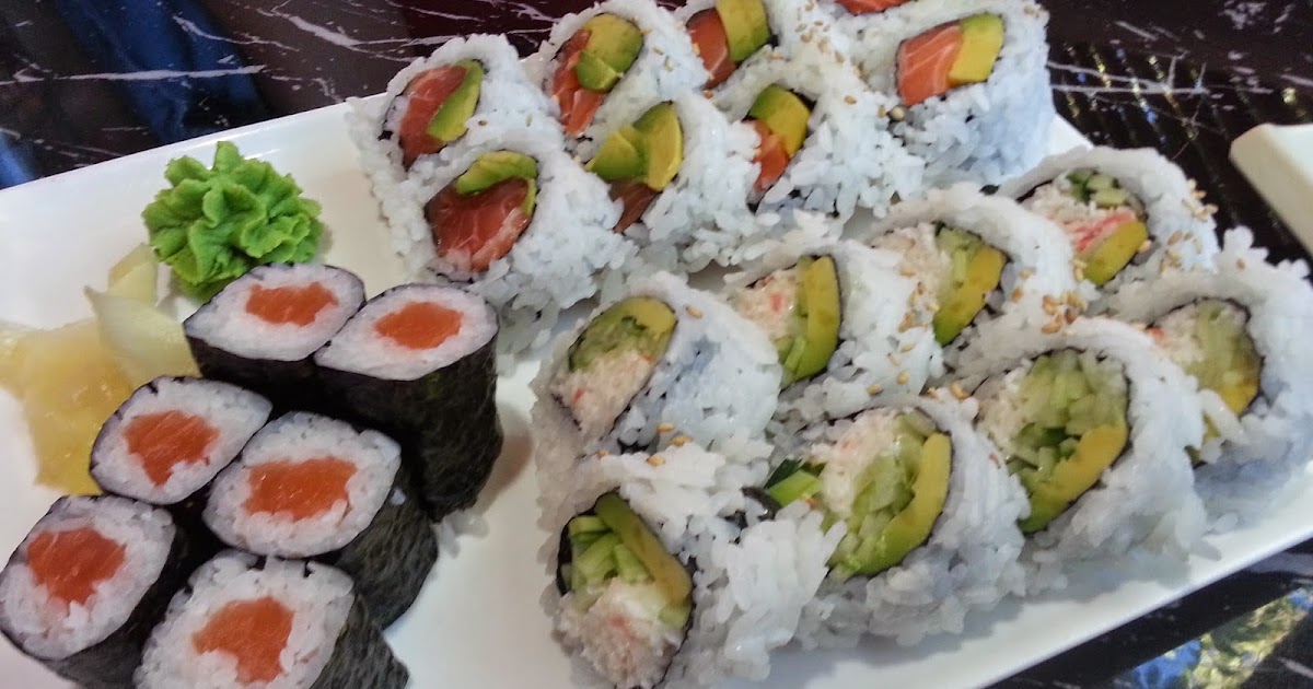 feeling famished black dragon sushi simple rolls and...fries?