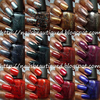 OPI Skyfall Collection 2012 