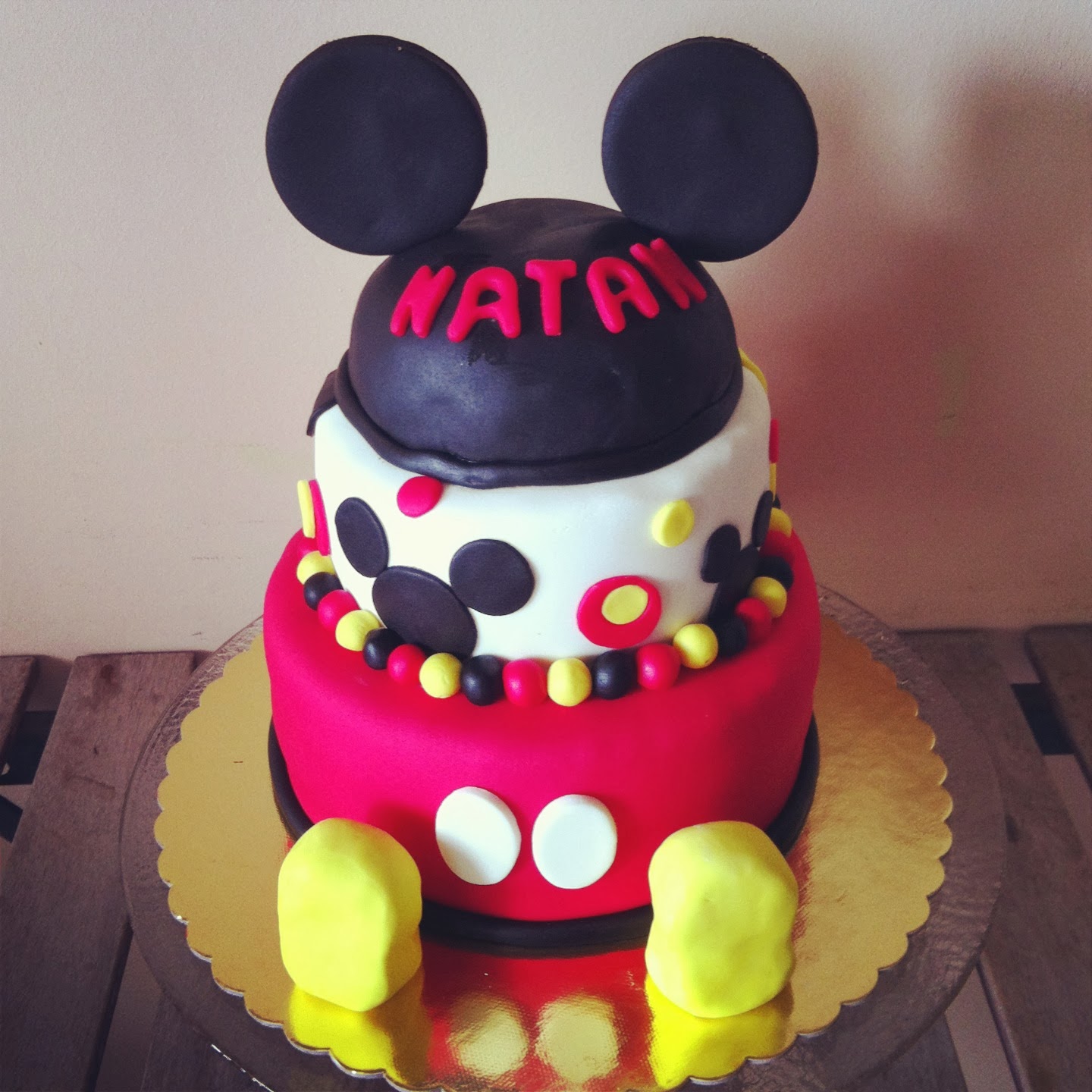 SPATULA Demet�in Spatulasi… Mickey mouse pasta