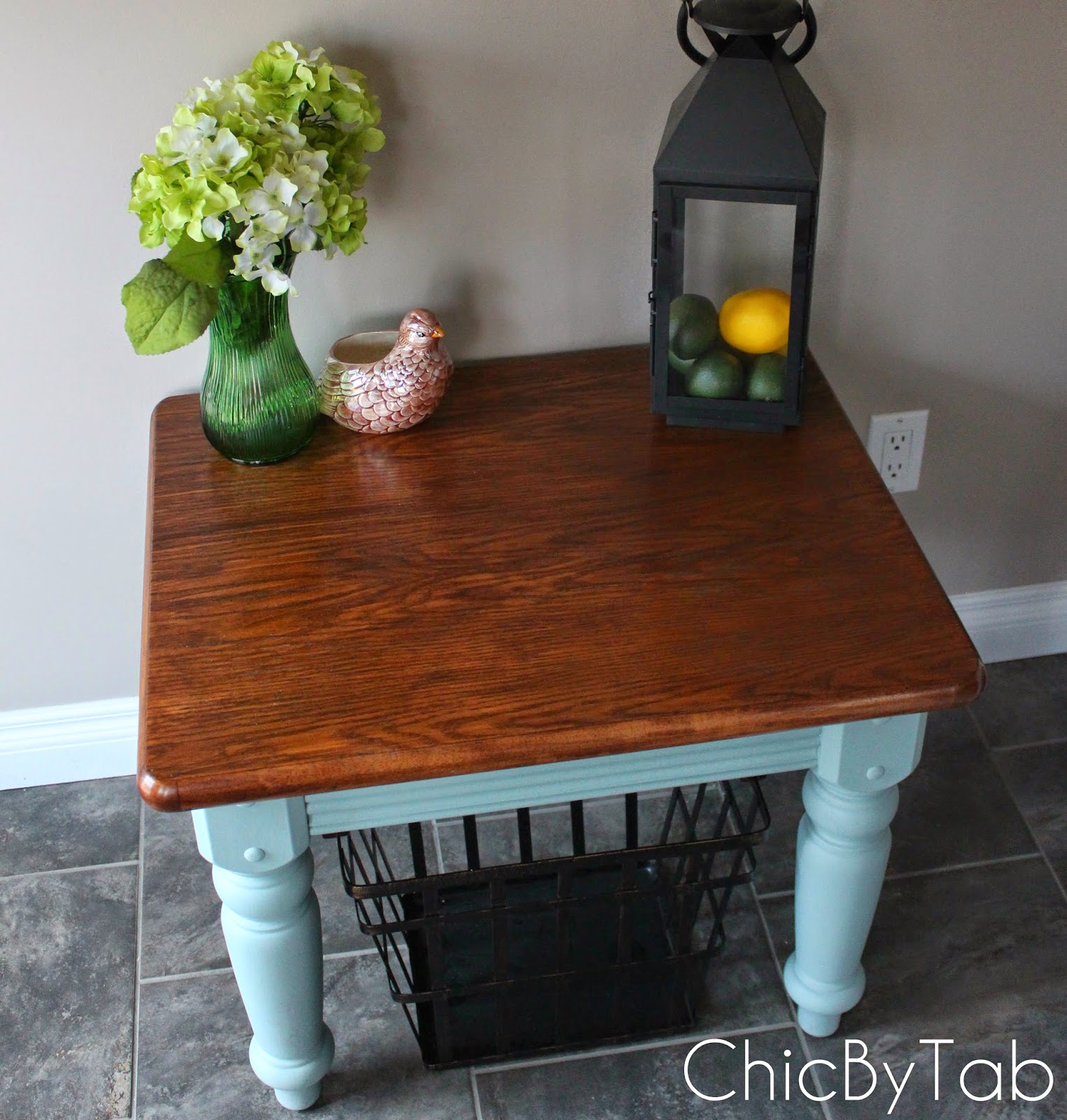 {ChicByTab} Coffee Table MakeOver 2
