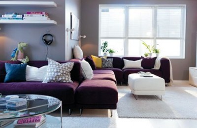 Design Classic Interior 2012: Habitación Romántica Púrpura, lindo