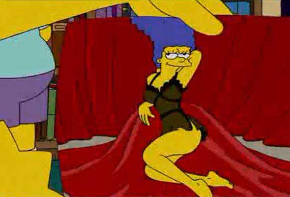 Мардж в интимной обстановке - 20 фото