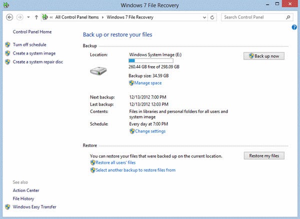 Safest Way To Back Up And Restore Data In Windows 7 & 8 4 Safest Way To Back Up And Restore Data In Windows 7 & 8 4
