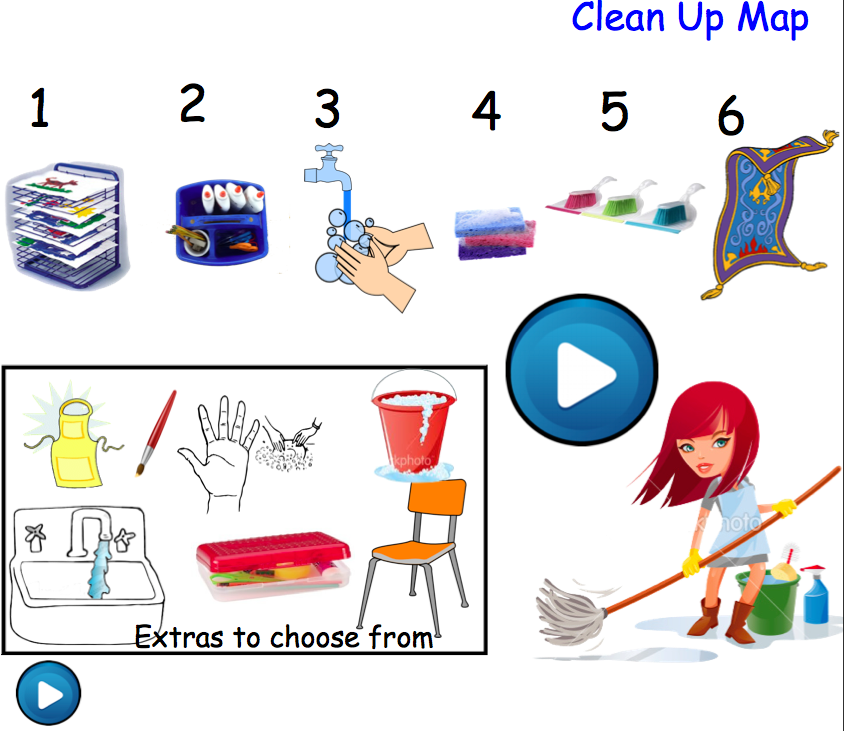 Create your ART out! Clean Up Map!