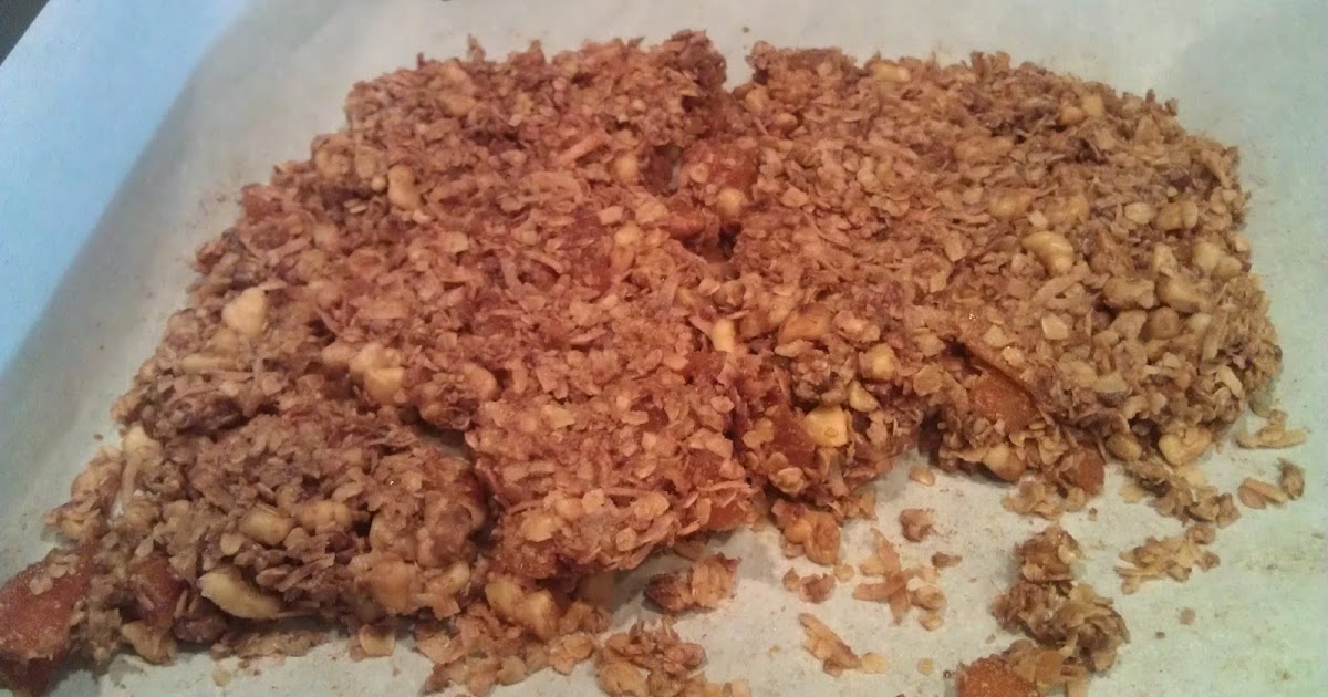 Salivate Apricot and Walnut Granola