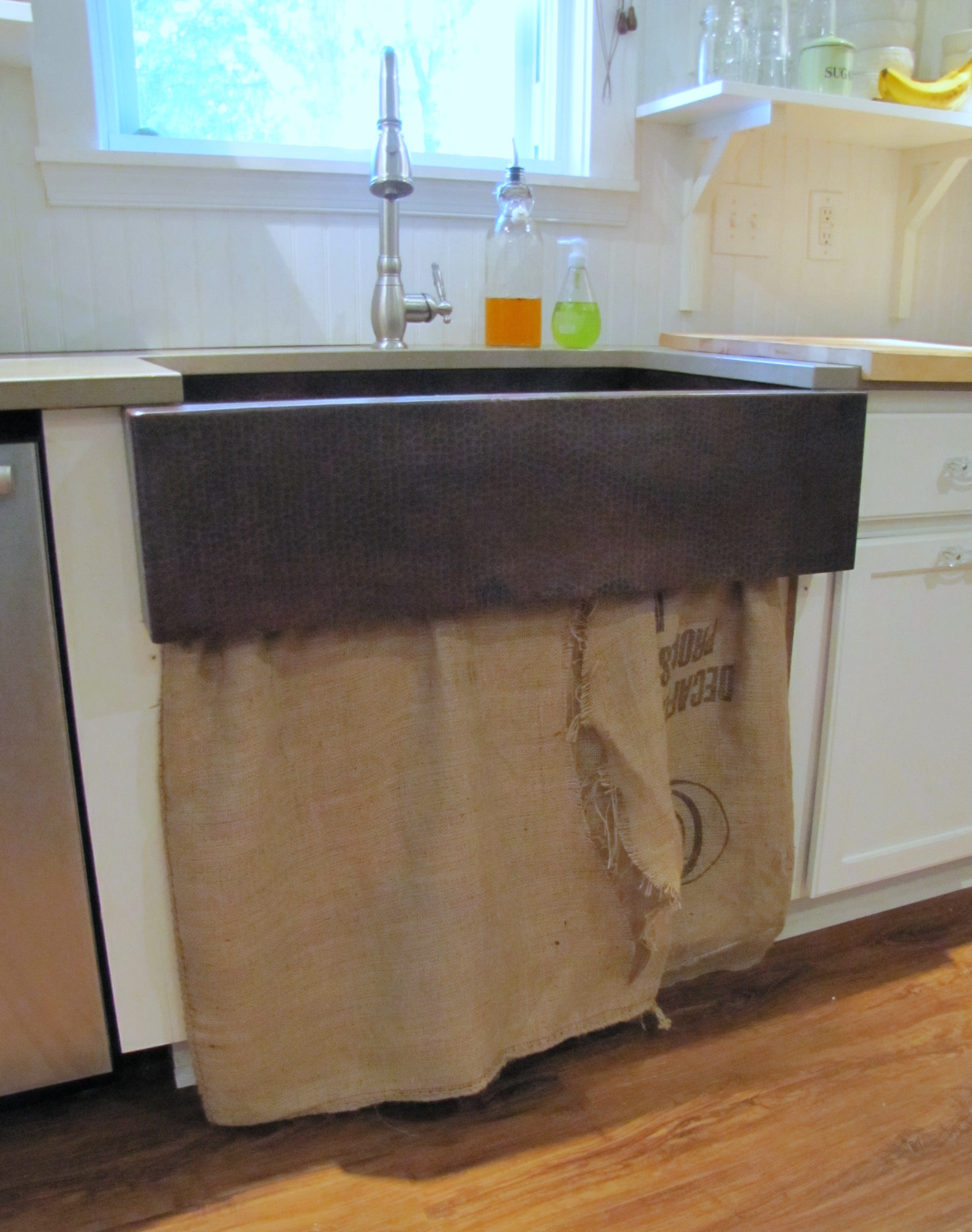 The Painted Home { Coffee Sacks }