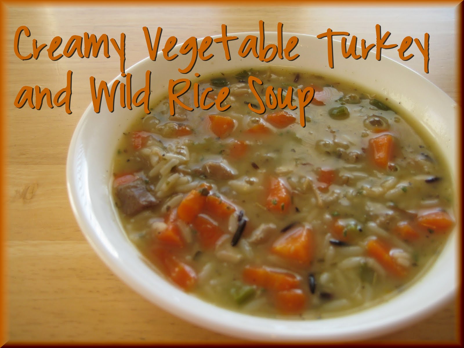 Savory Seasonings Vegetable Turkey and Wild Rice Soup