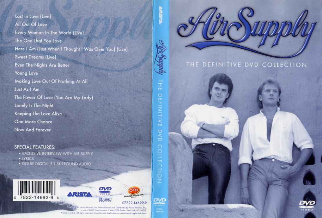 Air Supply Definitive Collection Rar