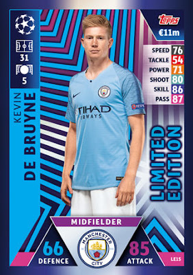 Carte ss6-Romelu Lukaku-Super Striker Ligue des Champions 18//19