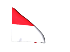Gambar Bendera Merah Putih dengan Animasi Bergerak/ Berkibar (Bisa
