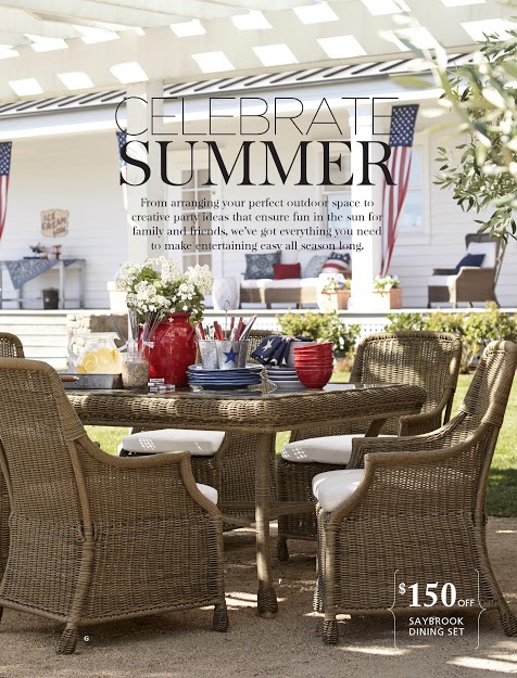 Pottery Barn Summer Catalog 2013 The Wicker House