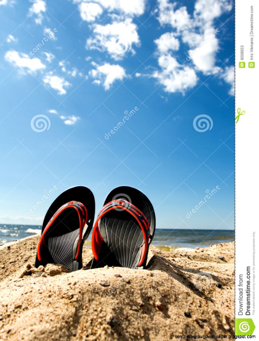 Beach Slippers Stock Photos Image 8008653 Beach Slippers Stock Photos Image 8008653