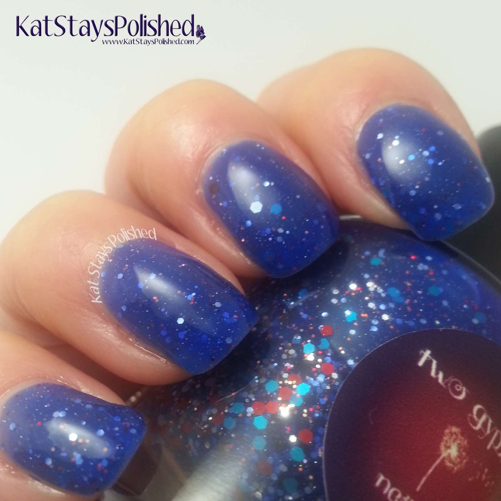 Two Gypsies Nail Lacquer - Blue Moon | Kat Stays Polished