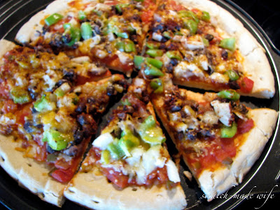 healthy mexican pizza recipe