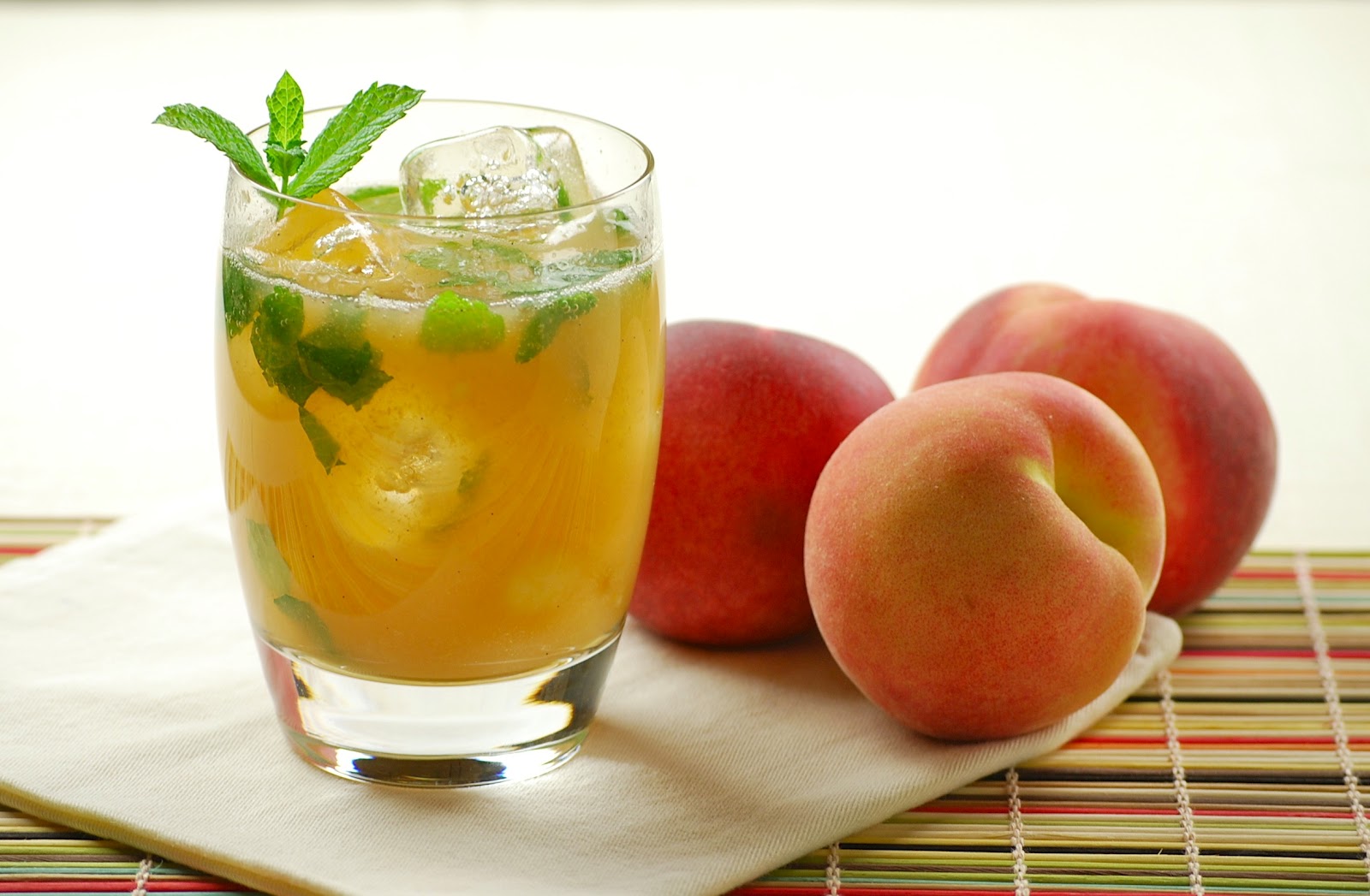 Tasty Trials The weekend off and VanillaPeach Mojitos