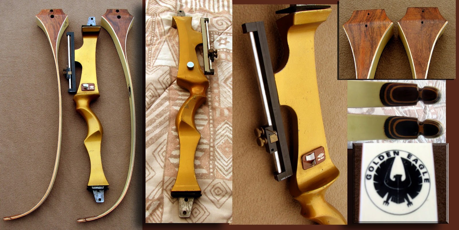 VINTAGE SHAKESPEARE / ROOT ARCHERY The GOLDEN EAGLE recurve