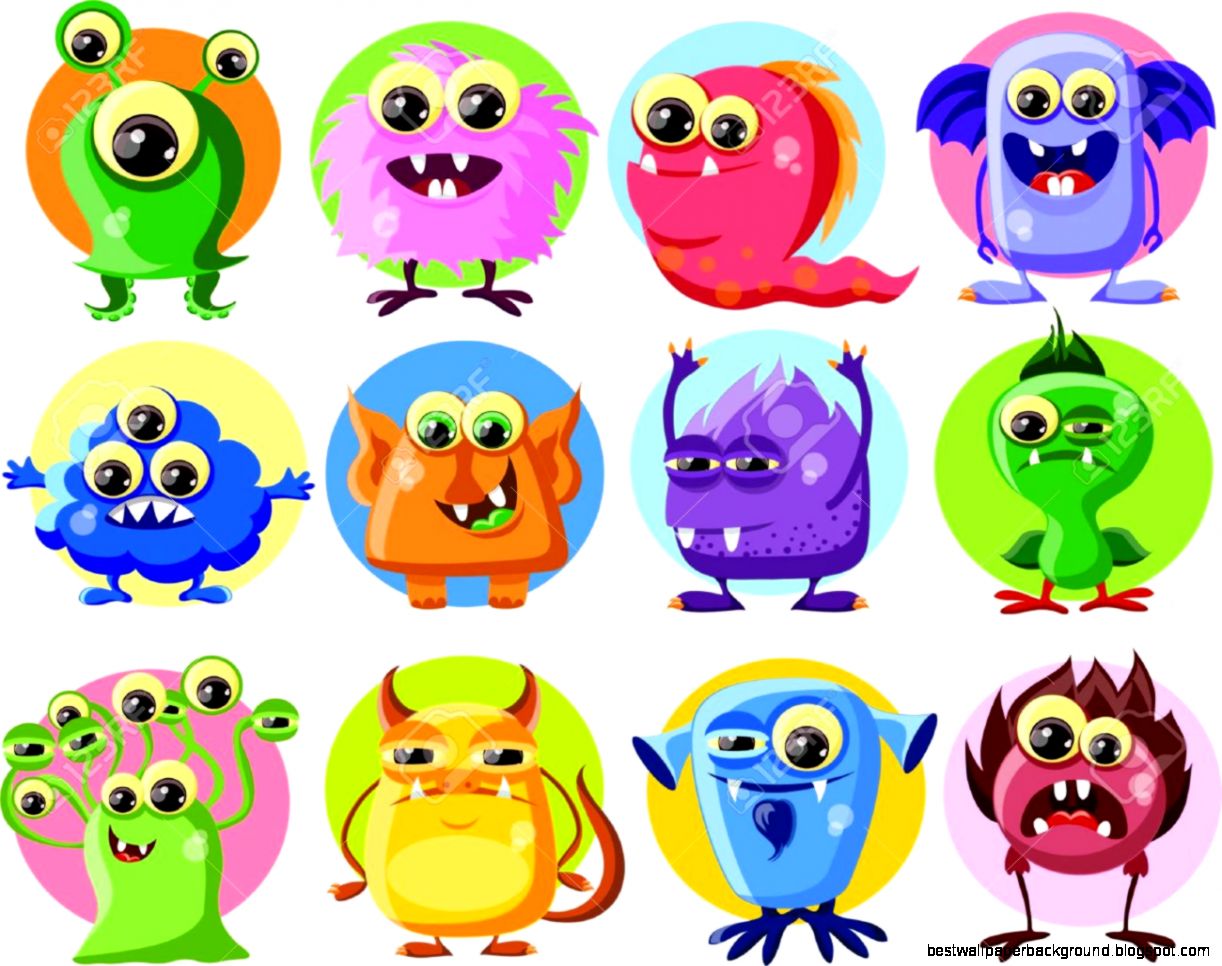 Cartoon Cute Monsters Royalty Free Cliparts Vectors And Stock Cartoon Cute Monsters Royalty Free Cliparts Vectors And Stock