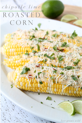 Chipotle Lime Roasted Corn