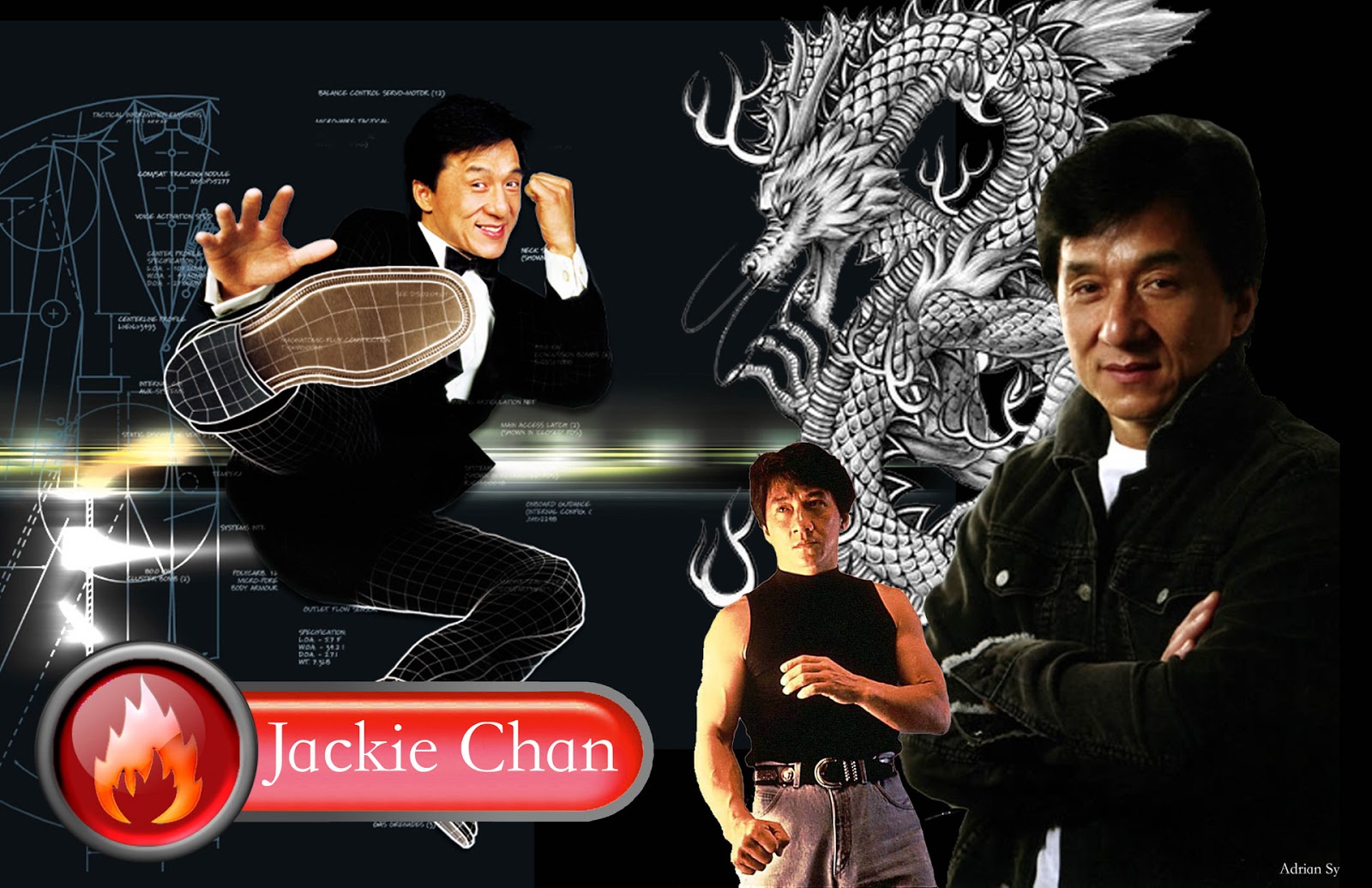 Jackie Chan Biography - The Master Drunken - Test Copy Theme