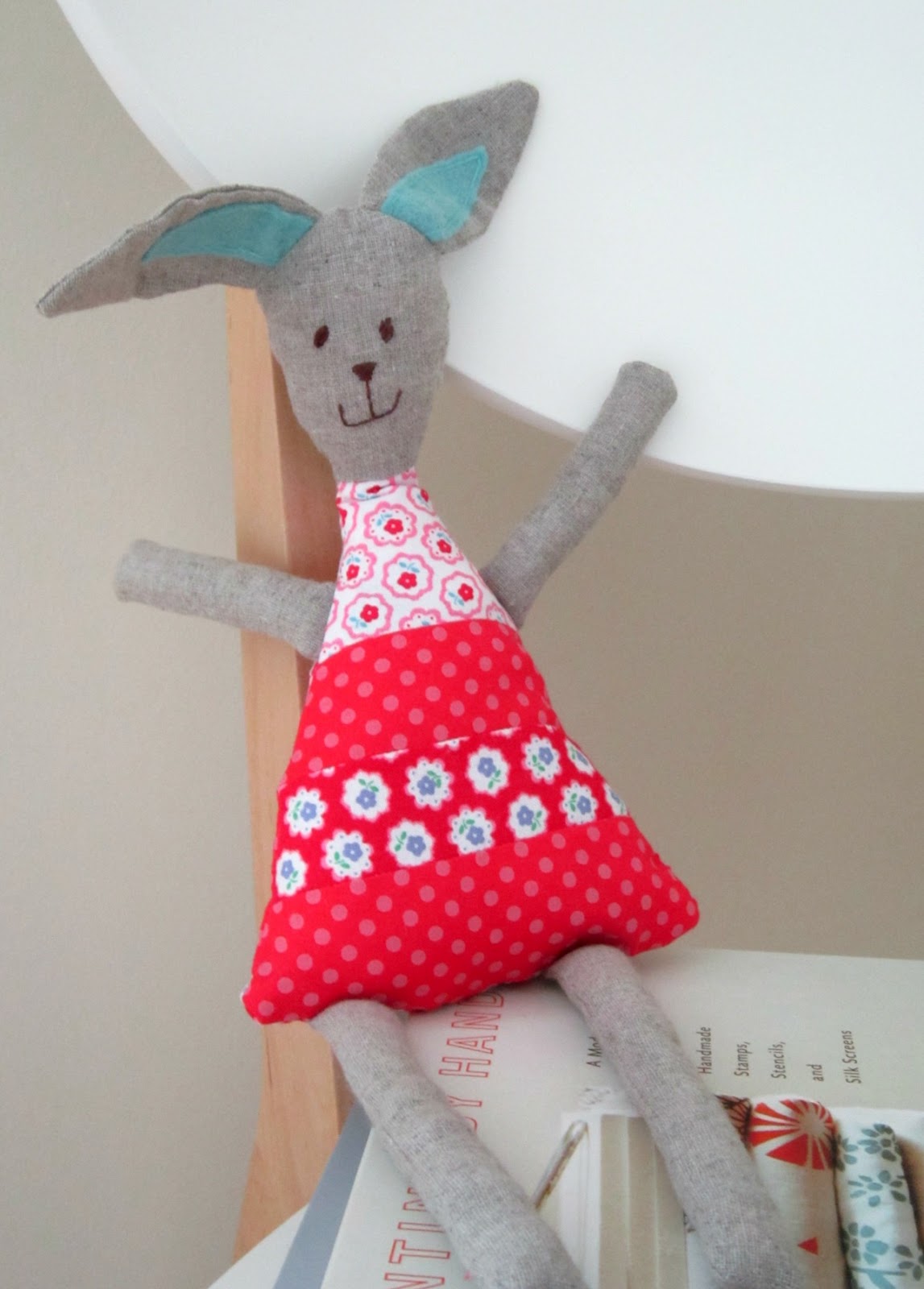 patchwork bunny rabbit the linen cloud