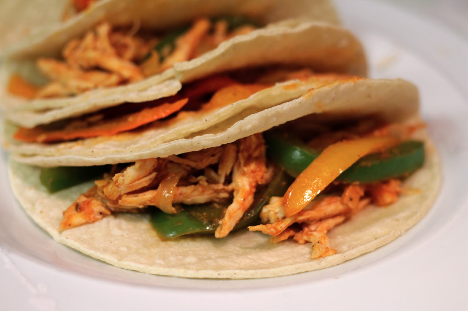 Vegetarian Tales of a Carnivore Tomato Sauce Chicken Tacos