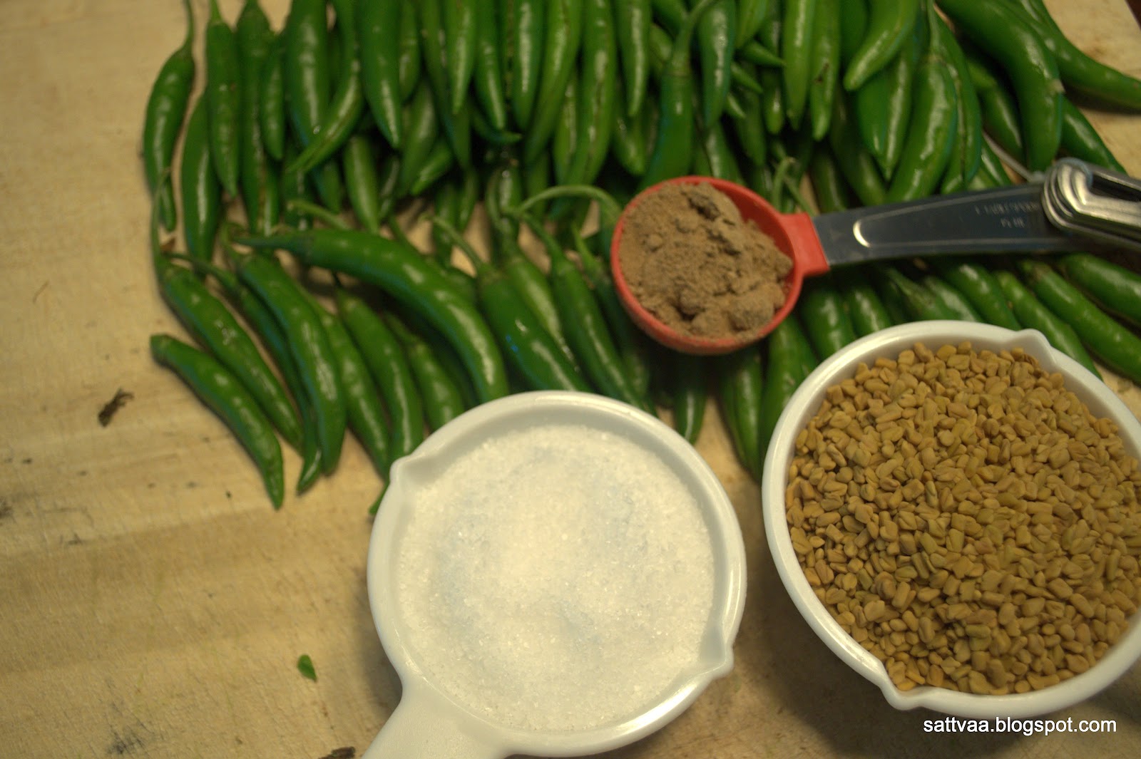 Sattvaa Baalaka (Dried, stuffed green chilies) Preserved Summer flavors