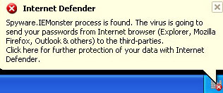 internet defender virus