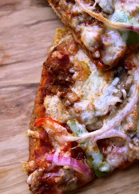 naan supreme pizza
