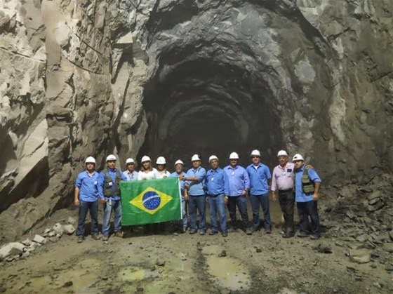Obras da Transposição avançam e túnel de mais de 15 quilômetros de extensão teve sua perfuração concluída