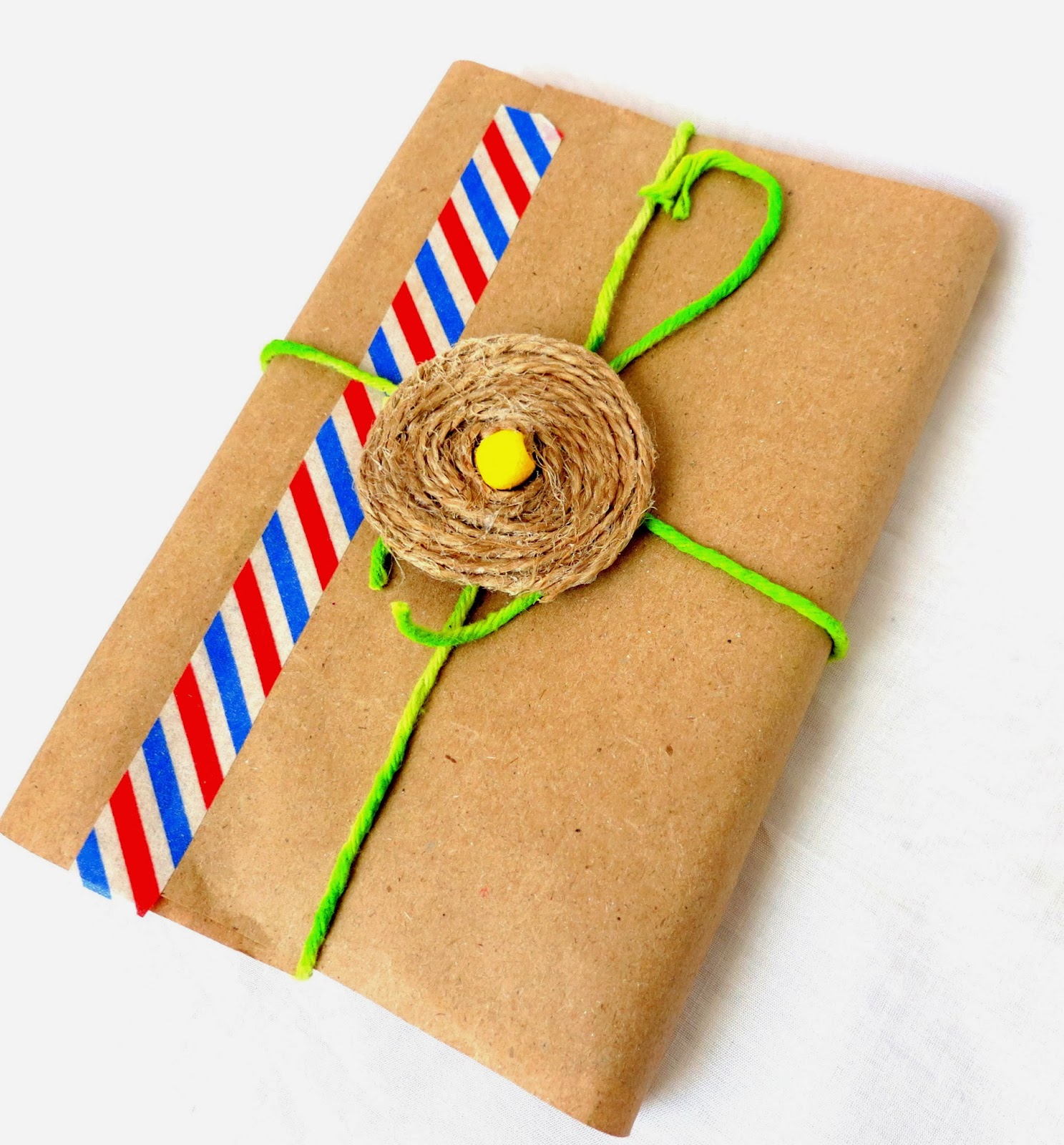 Dharmakarmaarts Packaging with Handmade Jute Buttons