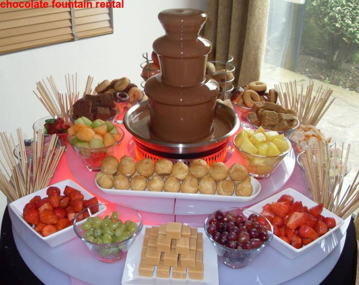 Chocolate Fountain Rental 2015 The Best Party Cake