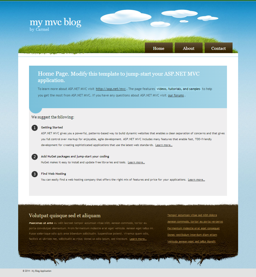 mvc css templates free mvc css templates free