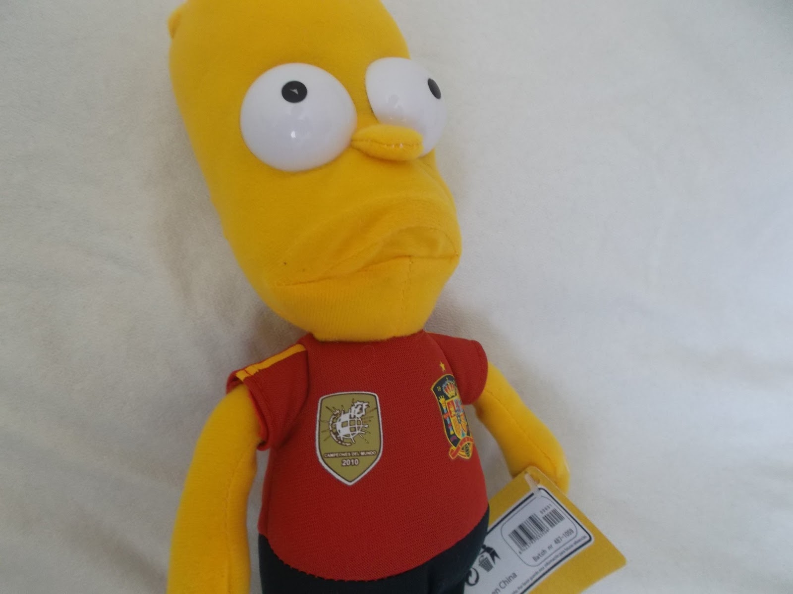 bart simpson de peluche
