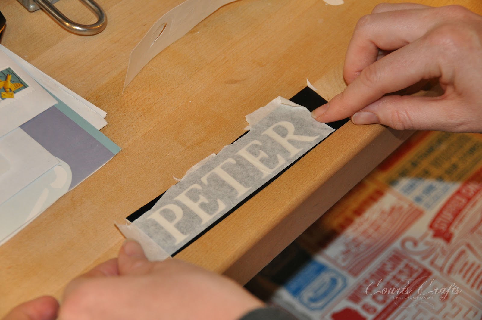 Court's Crafts Glass Etching Tutorial