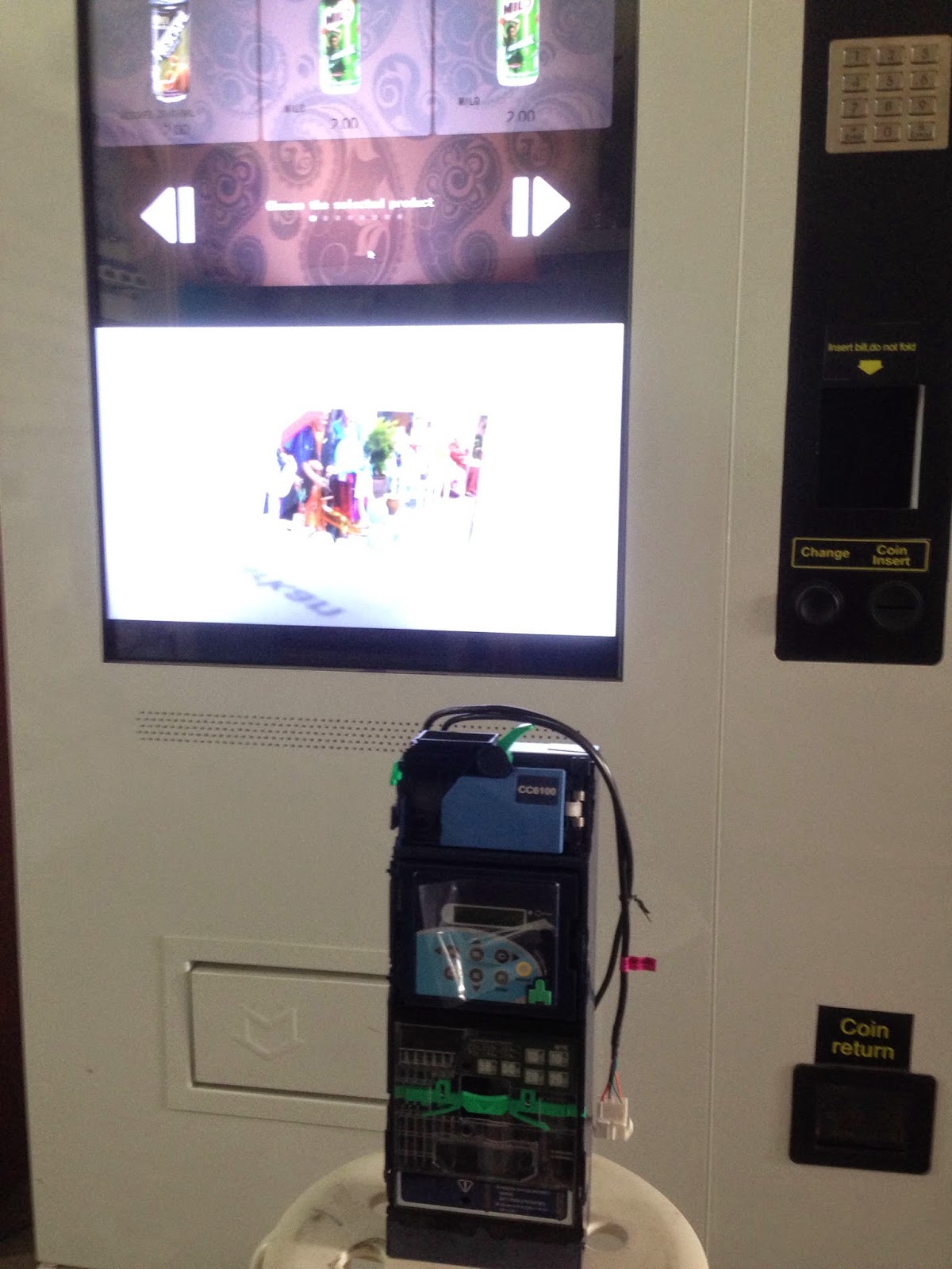 vending machine coin changer ict cc6100