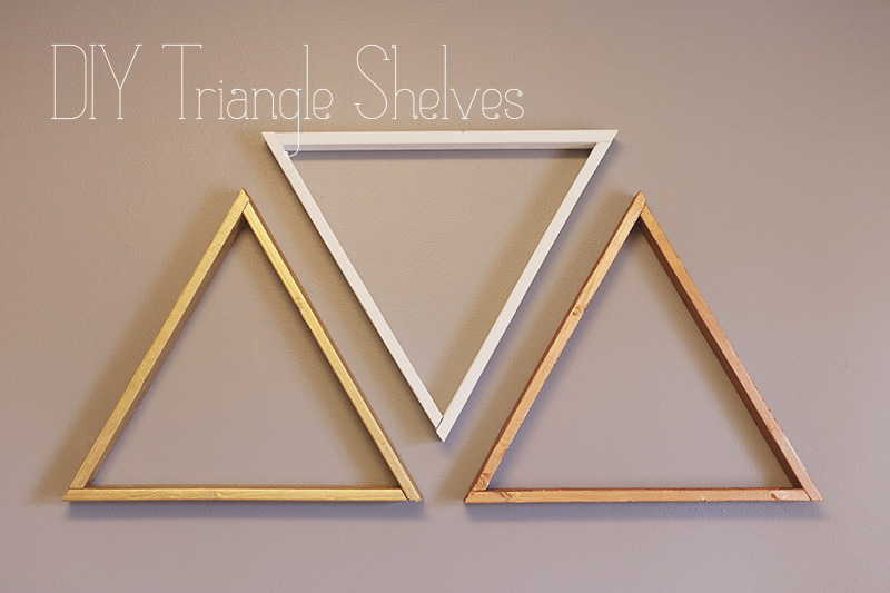 BEHOLDEN DIY TRIANGLE SHELVES